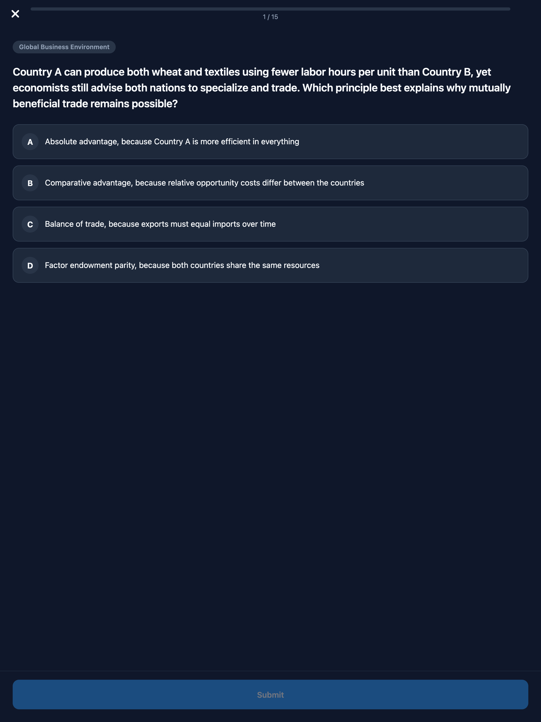 Certified Export Exam Prep screenshot 9