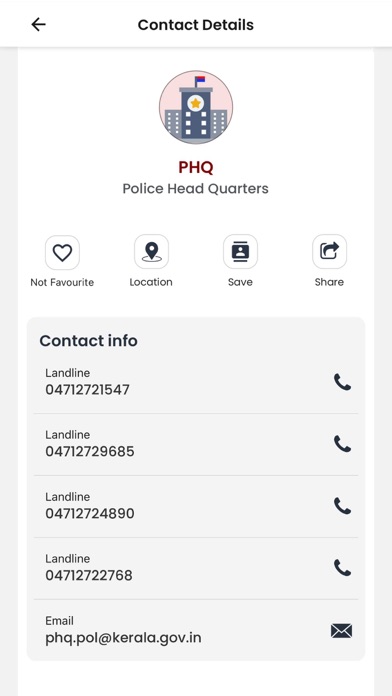 Pol-App(Kerala Police) Screenshot