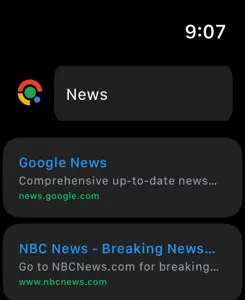 ExploreX for Google Search screenshot #3 for Apple Watch