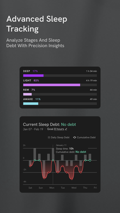 fitMetrics: Health Tracker iPhone screenshot 7 - Health & Fitness app