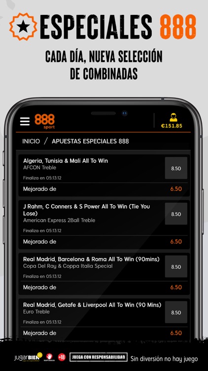 888 Sport: Apuestas deportivas