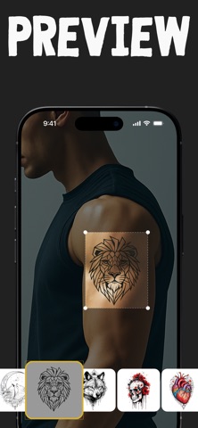 Tattoo Creator & Try On - Uink screenshot