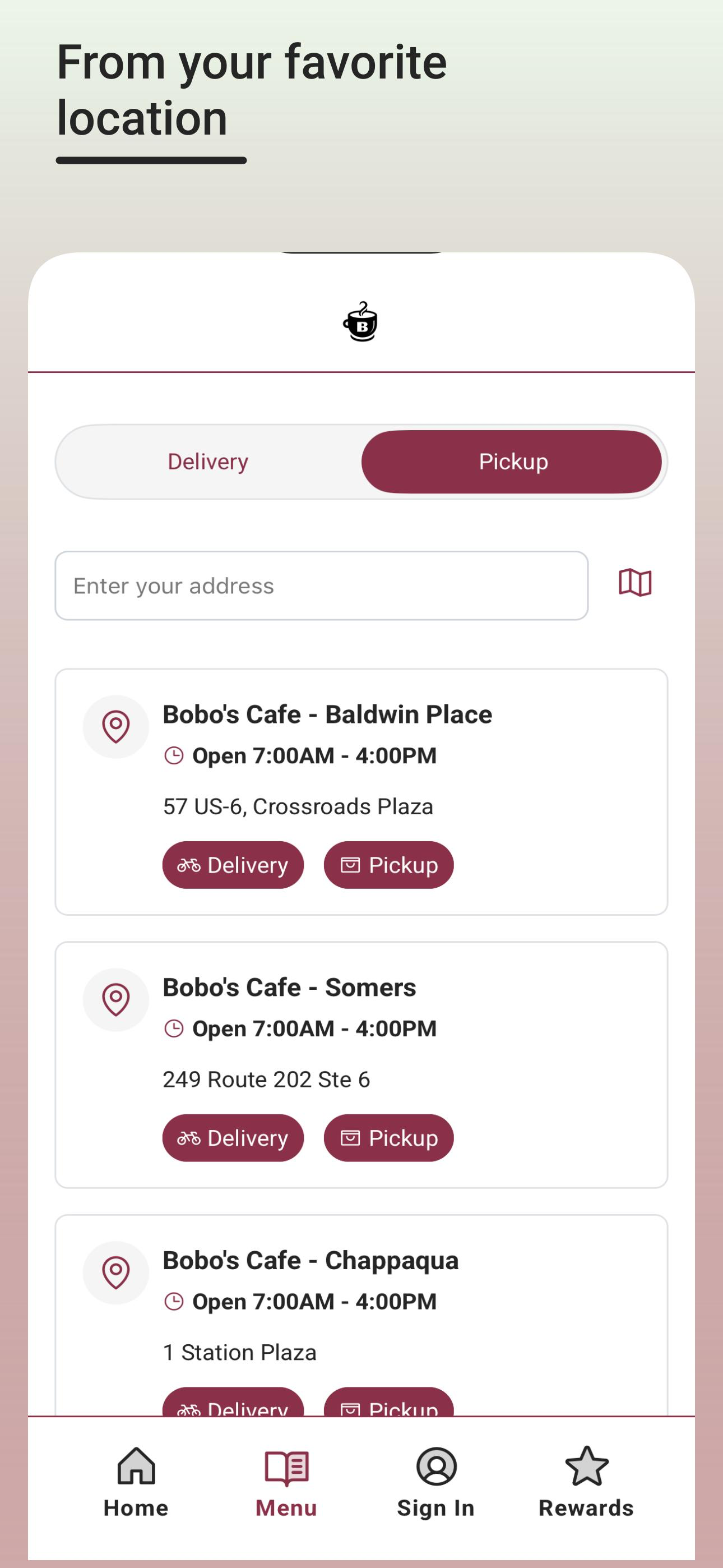Bobo's Cafe screenshot 4