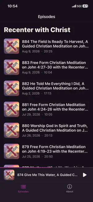 Recenter with Christ screenshot 1