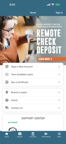 OPEFCU Mobile Screenshot 1 of 4
