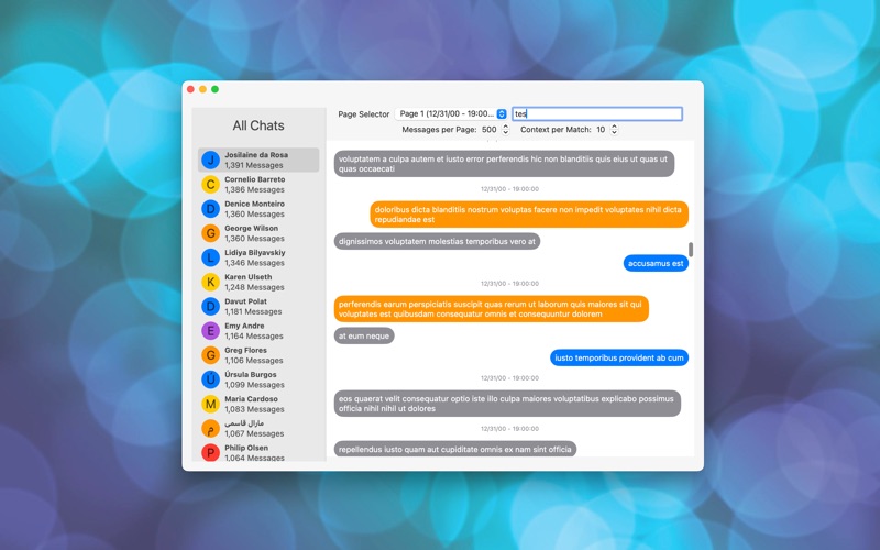 ChatReceipts app screenshot