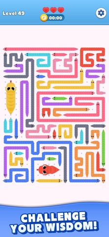 Snake Escape: Tap Game iPhone screenshot