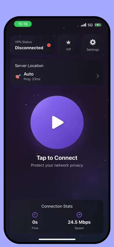 VPN Vpnfly Master 2026 screenshot 3
