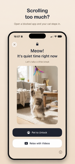 NyanLock: Screen Time Control Screenshot 1 of 6