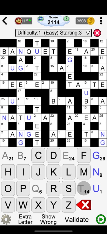 Arrow Crossword & Other Games screenshot 9
