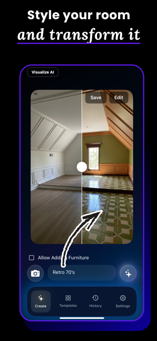 Visualize AI: Interior Design Screenshot 2 of 5