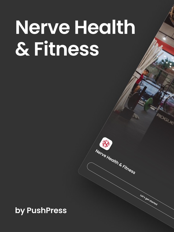 Nerve Health and Fitness iPad screenshot 1 - Health & Fitness app