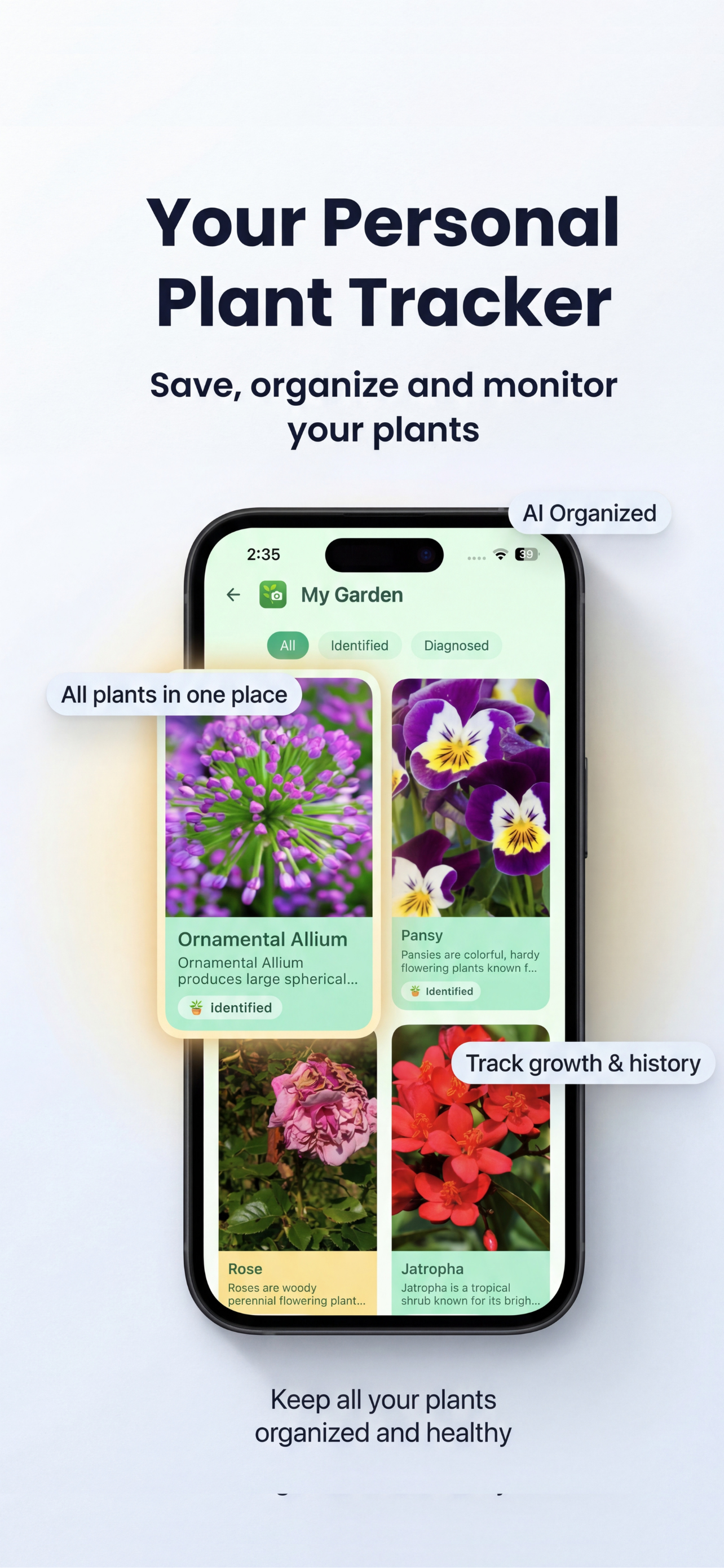 GardenIQ: Plant Scanner AI