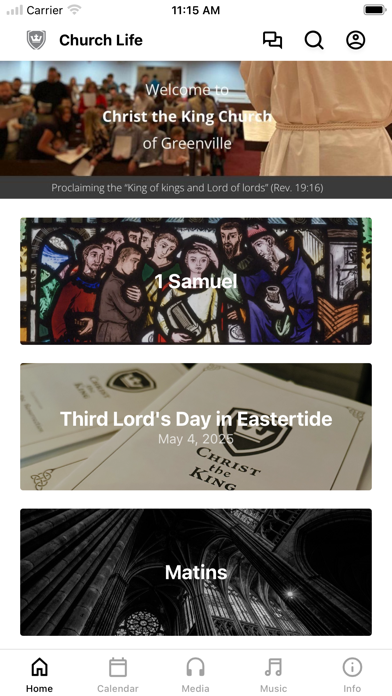 Christ the King Church SC Screenshot