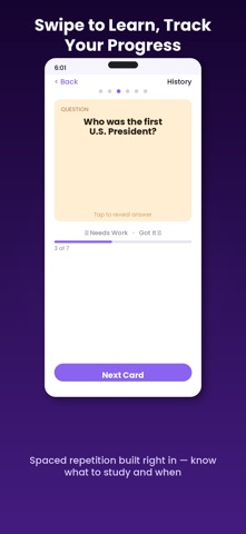 Stacked: AI Flashcard Maker Screenshot 2 of 4