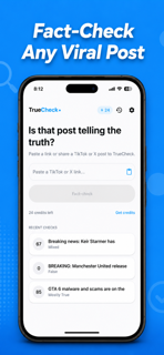 TrueCheck AI: Verify fact screenshot 2