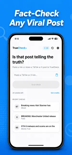 TrueCheck AI: Verify fact screenshot 2