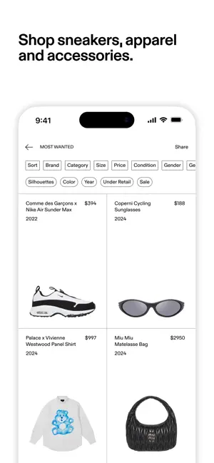 GOAT – Sneakers & Apparel screenshot 1