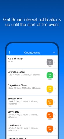 Smart Countdown screenshot