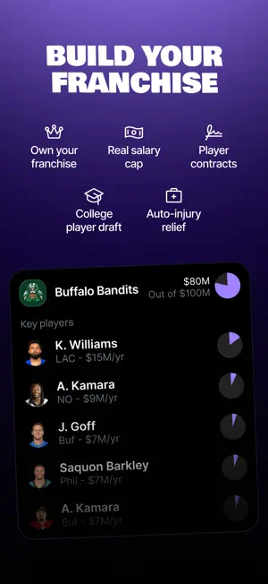 Franchise League Football screenshot 1