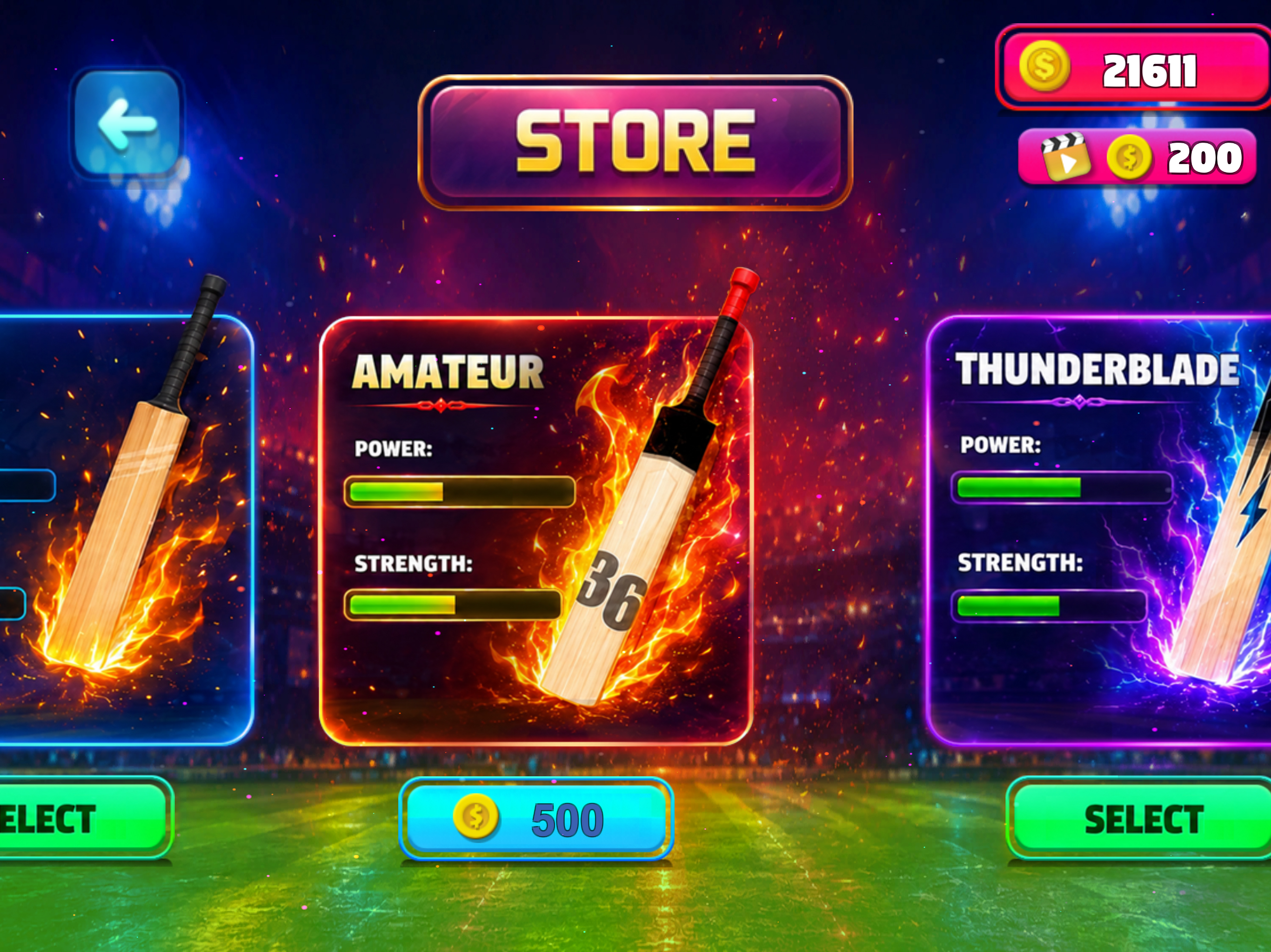 Flick Cricket hit six ball fun screenshot 12