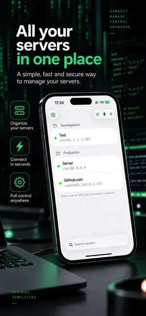 OrbitSSH - Mobile Terminal screenshot 1