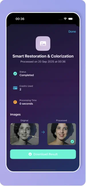 Restore Old Photos - Morphia screenshot 3