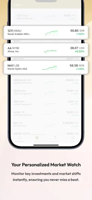 Maaden Investor Relations screenshot 2
