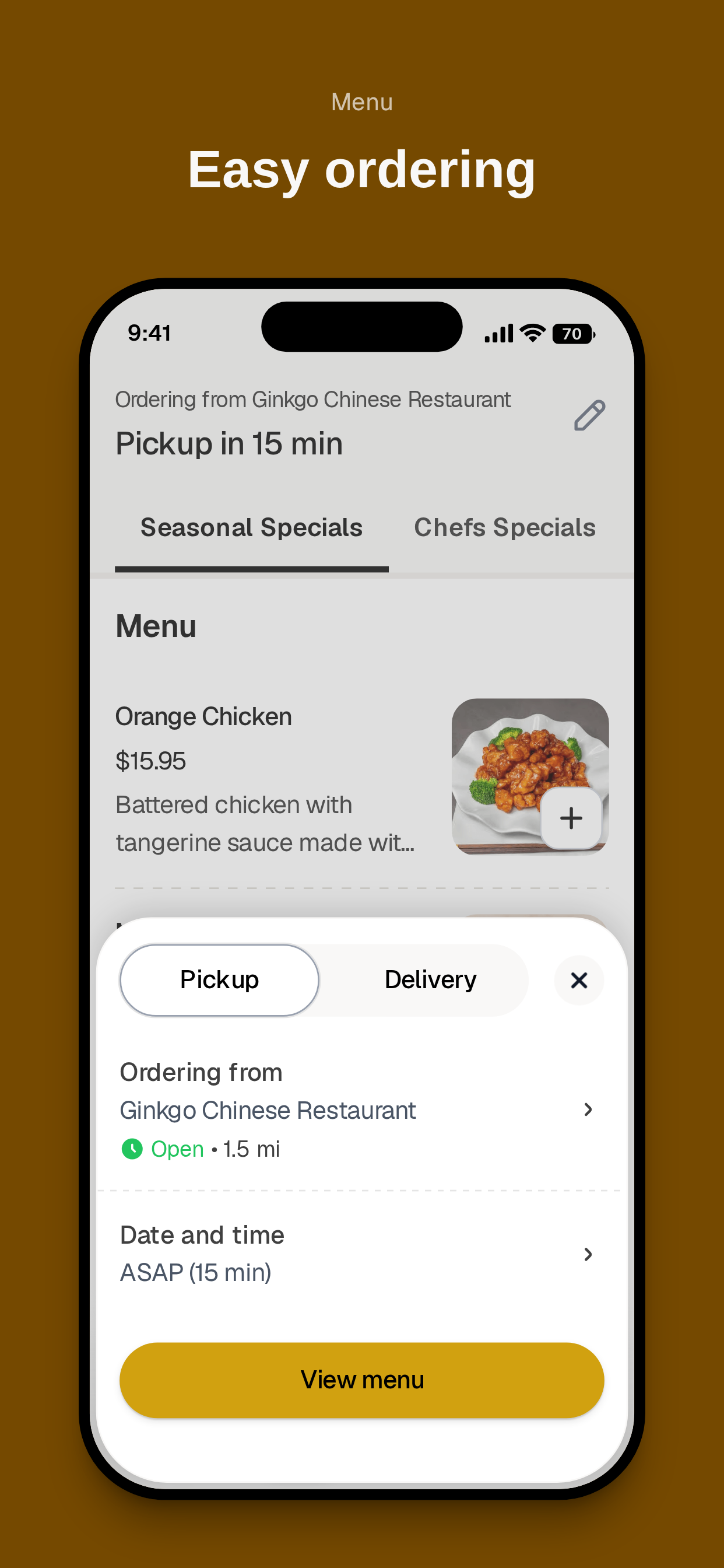 Ginkgo Chinese Restaurant screenshot 3