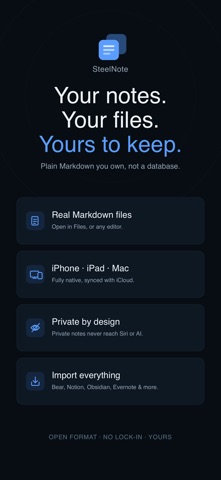 SteelNote screenshot 1