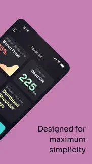 muscles - workout tracker iphone screenshot 2