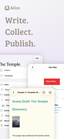 Atlas: Write and Collect Screenshot 1 of 6