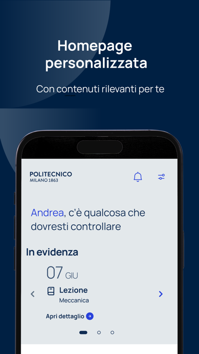 Screenshot #2 pour Polimi App