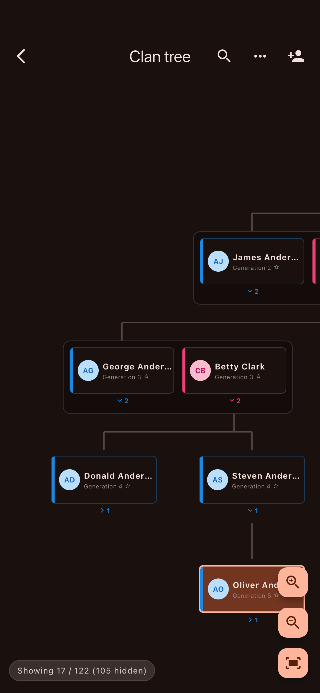 Clan Tree screenshot 9