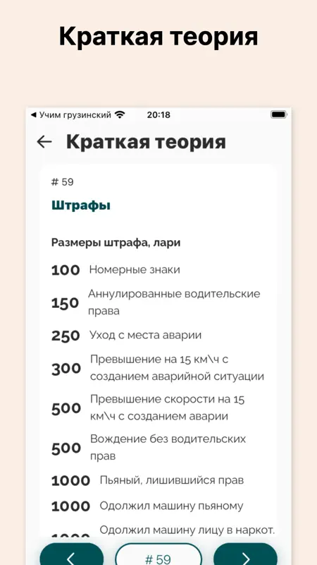 ПДД Грузия screenshot 4 of 6