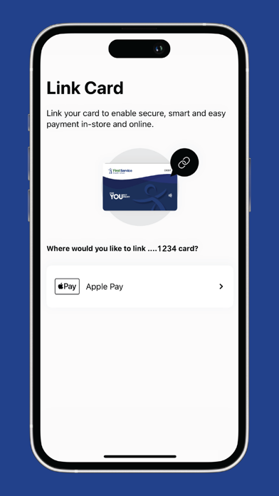 First Service Cards Screenshot