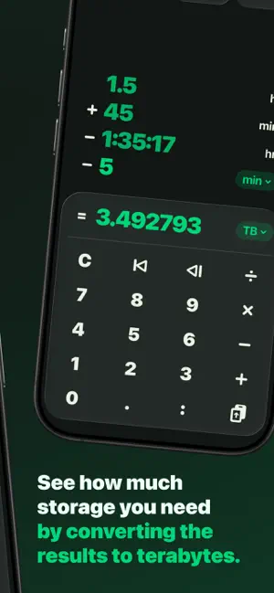 ClipCalc screenshot 2