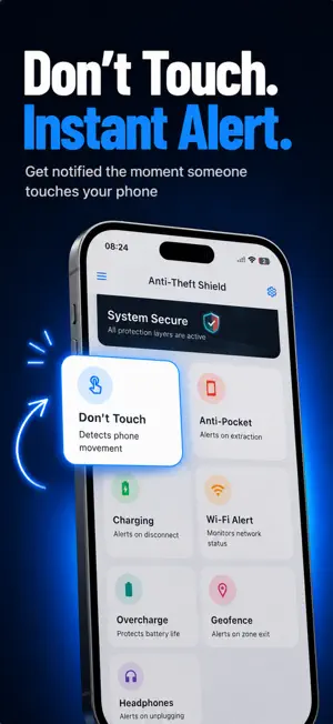 Anti Theft Alarm: Don't touch screenshot 2