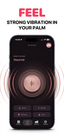 iVibe: Strong Phone Vibrator iPhone screenshot