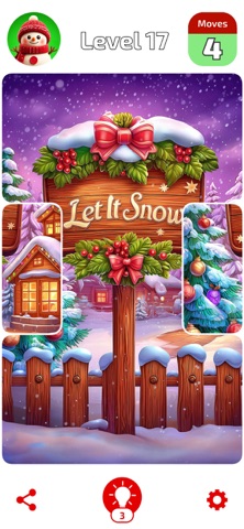 Christmas Shuffle Solitaire iPhone screenshot