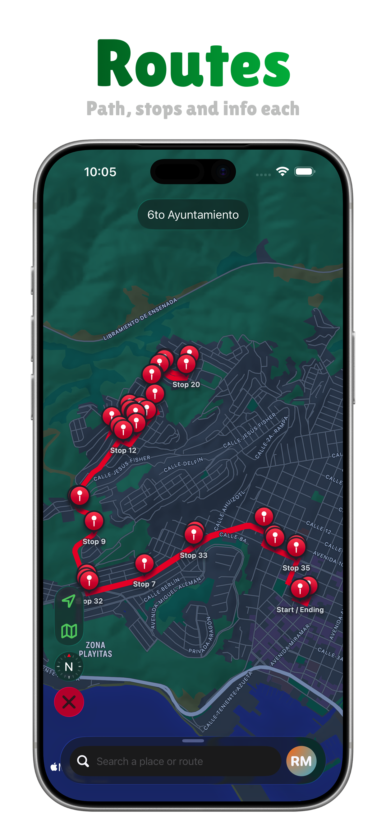 Rutea MX: Buses in Mexico screenshot 2