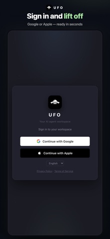 UFO — AI Agent Team Chat Screenshot 4 of 4