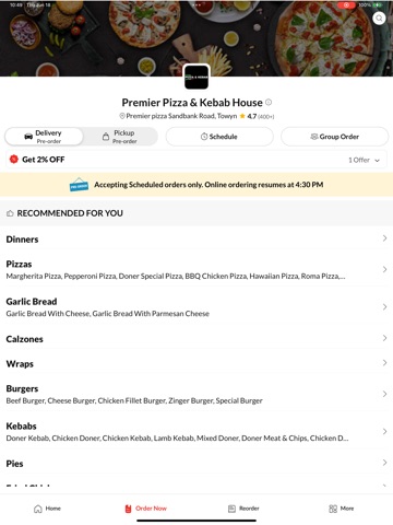 App screenshot