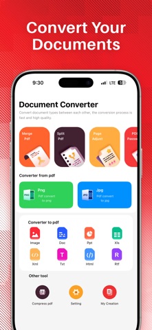 pdf converter - documents screenshot