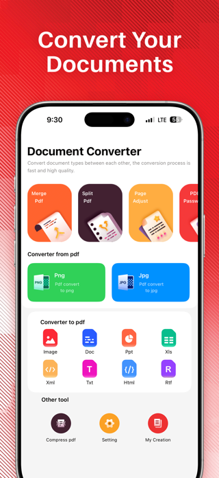 pdf converter - documents Screenshot 1 of 6