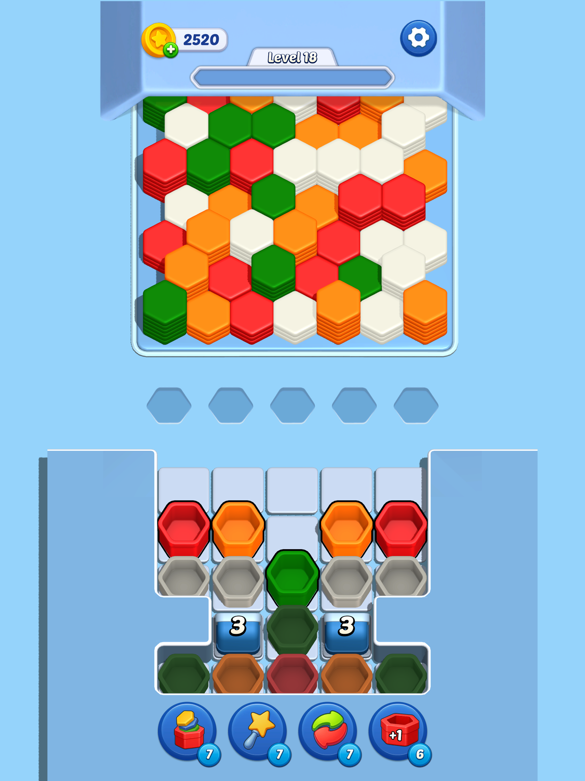 Hexa Fall: Color Sort screenshot 14