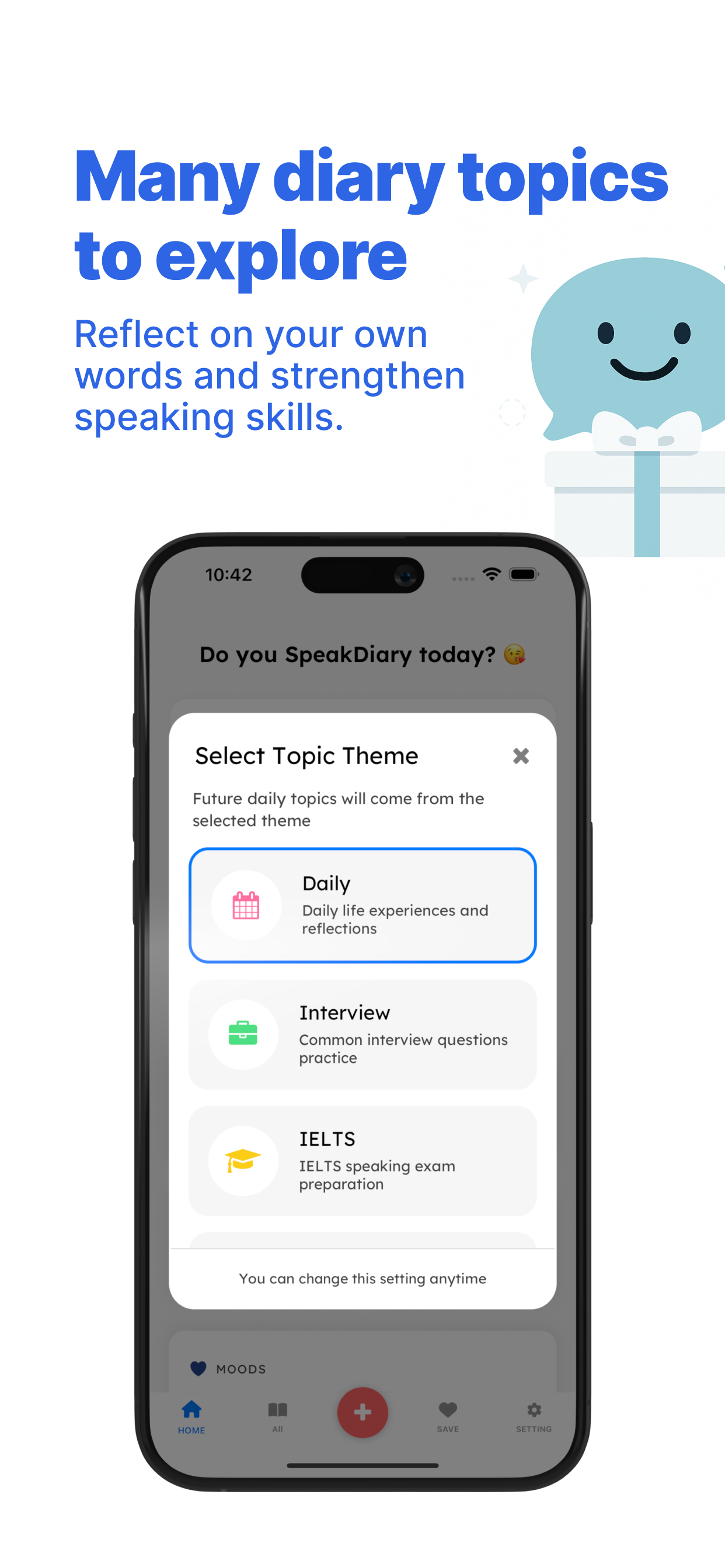 SpeakDiary - Speak English