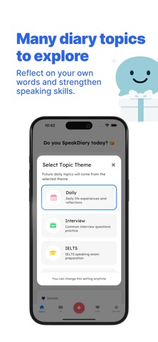 SpeakDiary - AI 英文口说日记 screenshot