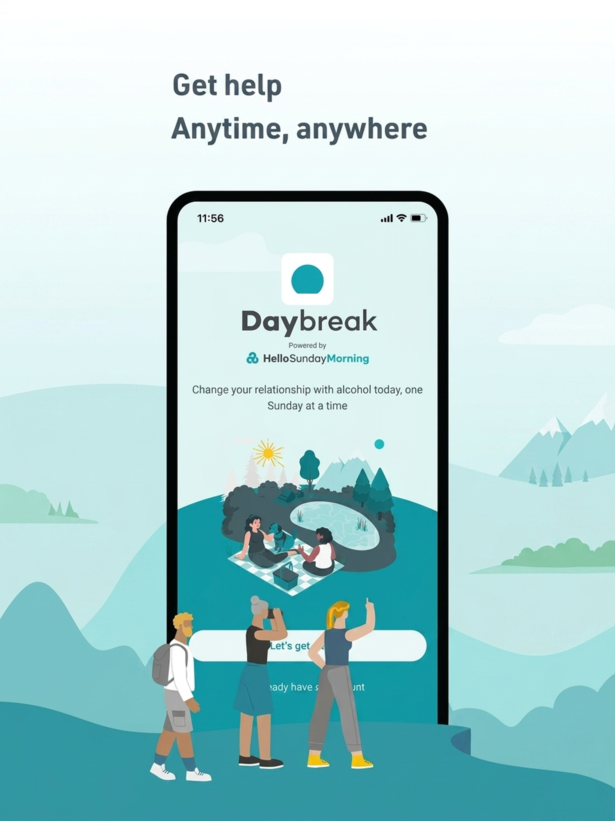 Daybreak - Alcohol Support