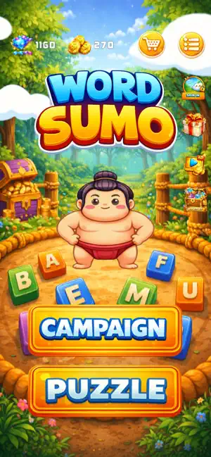 Word Sumo – Word Search Game screenshot 1
